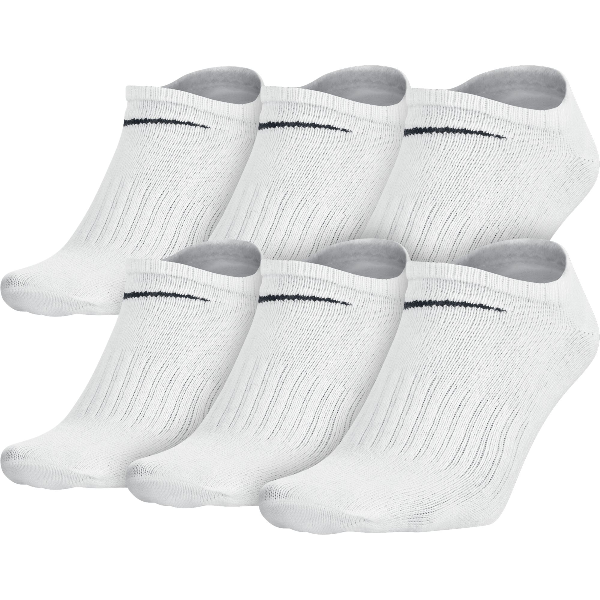 

Носки Nike 6PPK Non-Cushion No Show-SMLX