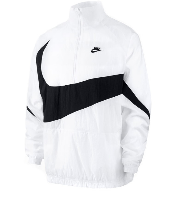 nike sportswear vw swoosh woven half zip jacket