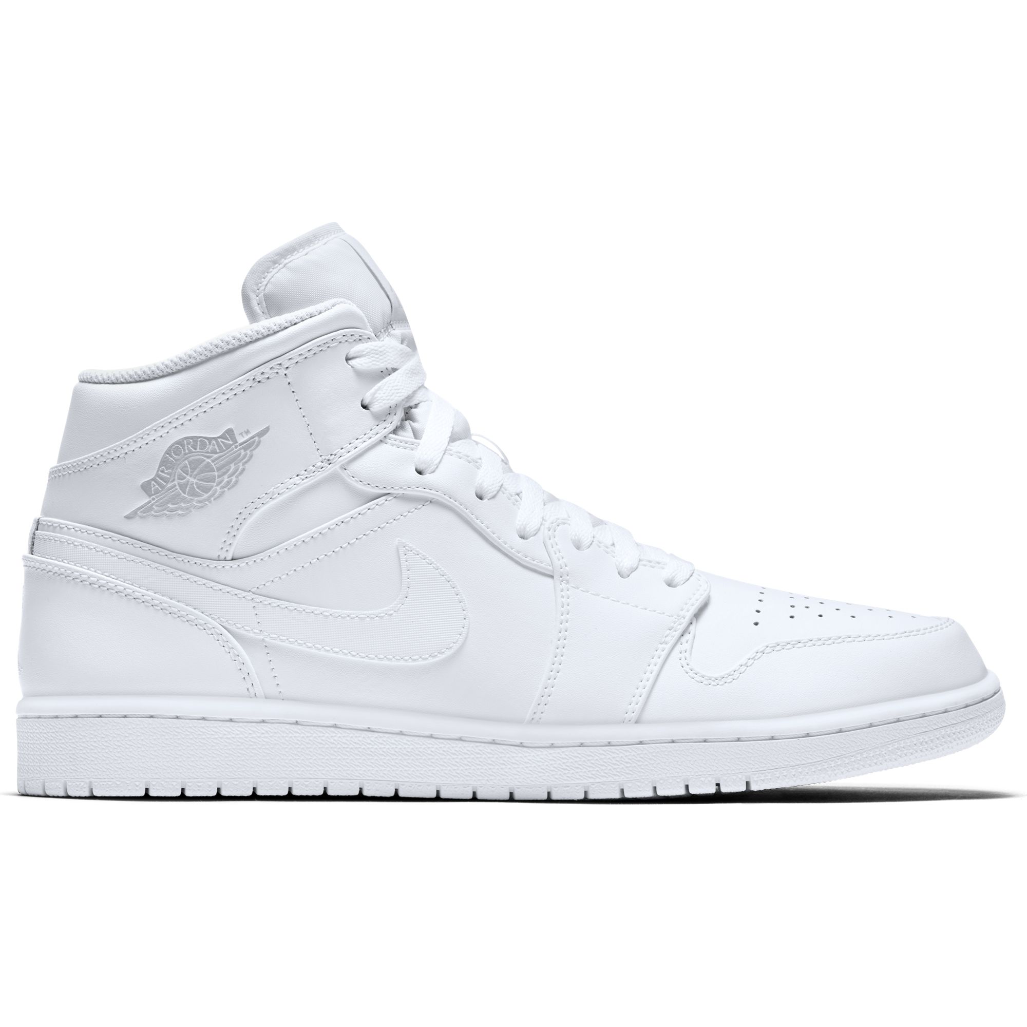 Кроссовки air jordan 1 mid. Nike Air Jordan 1 Mid White. Nike Air Jordan 1 Triple White. Nike Air Jordan 1 Mid.