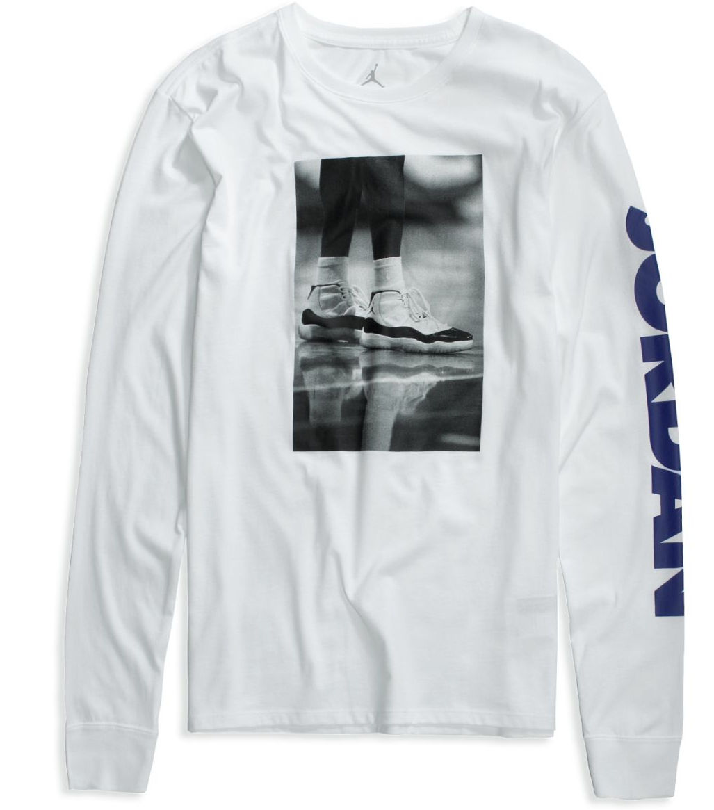 Купить Лонгслив Jordan AJ11 LS PHOTO TEE | BQ0265-100 в Москве или заказать доставку на Slamdunk.su