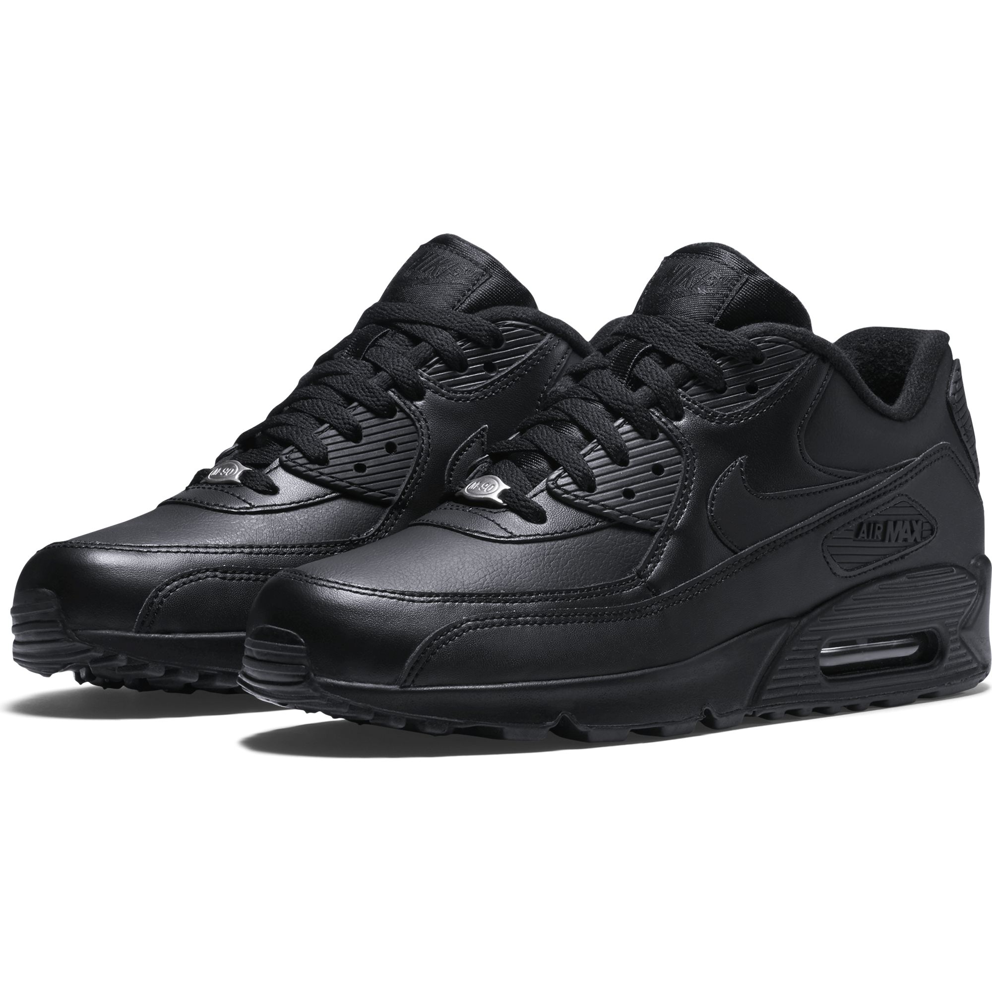 Найк аир макс мужские оригинал. Nike Air Max 90 Leather. Nike Air Max 90 Black. Nike Air Max 90 черные мужские. Nike Air Max 90 кожаные.