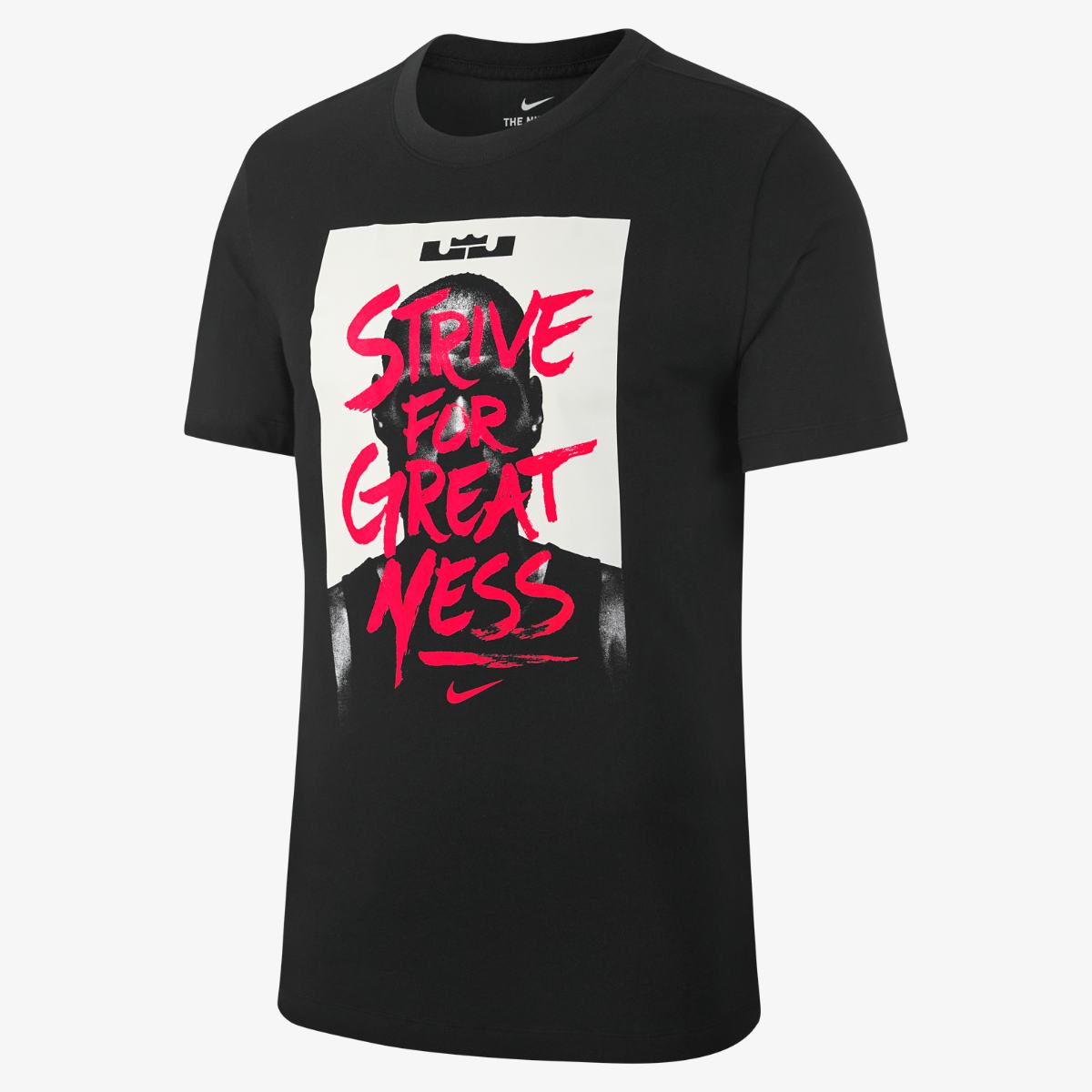 Купить Футболка LeBron Nike Dri-FIT "Strive For Greatness" | BQ3624-010 в Москве или заказать доставку на Slamdunk.su
