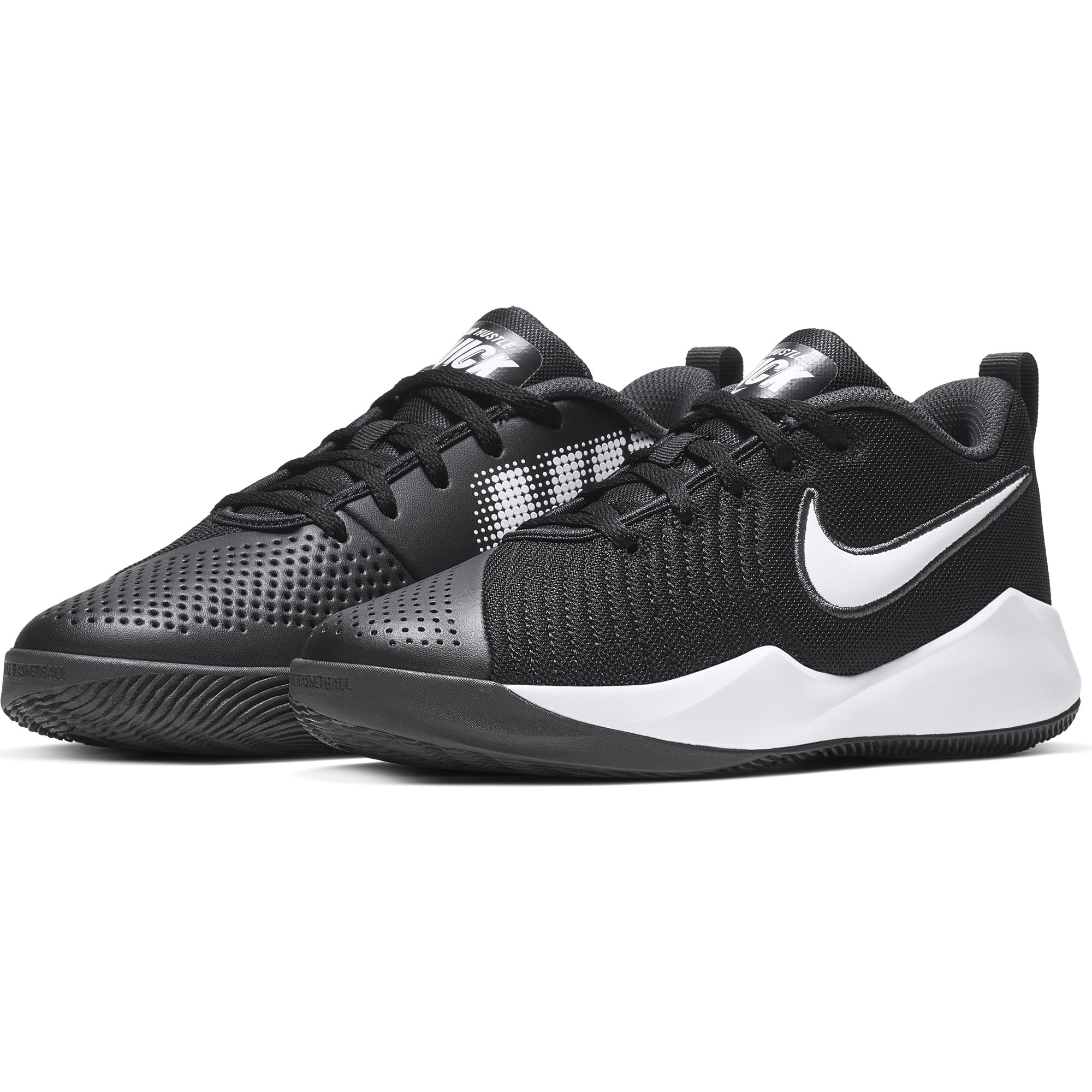 Купить Детские баскетбольные кроссовки Nike Team Hustle Quick 2 | AT5298-002 в Москве или заказать доставку на Slamdunk.su