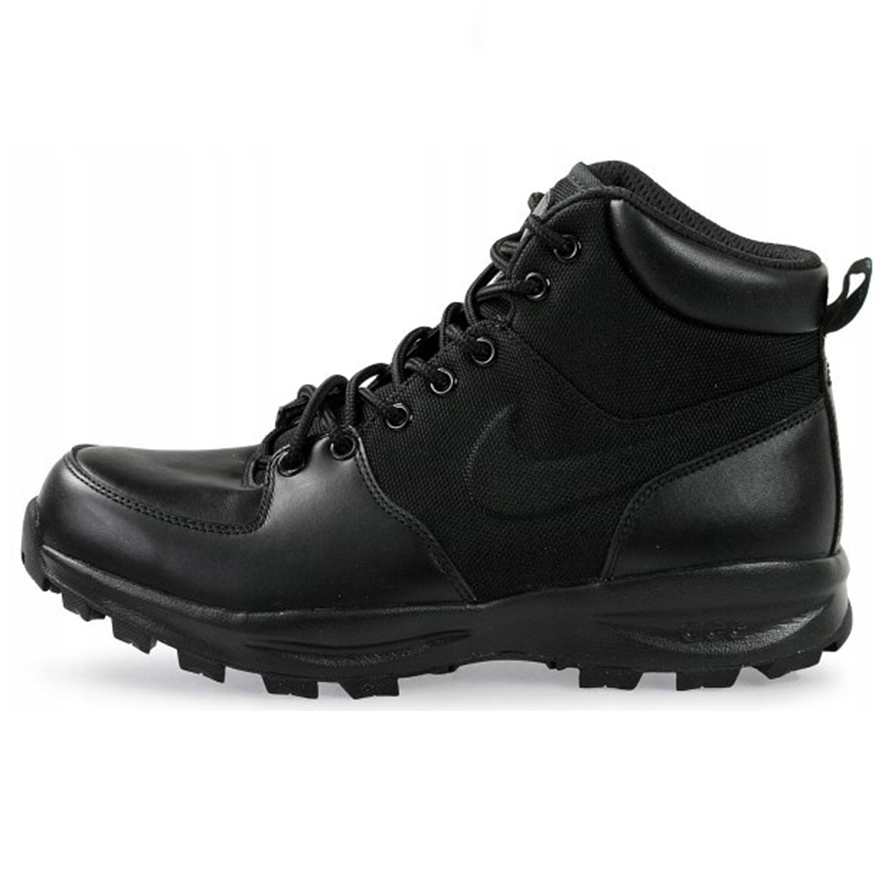 Nike black manoa boots cheap