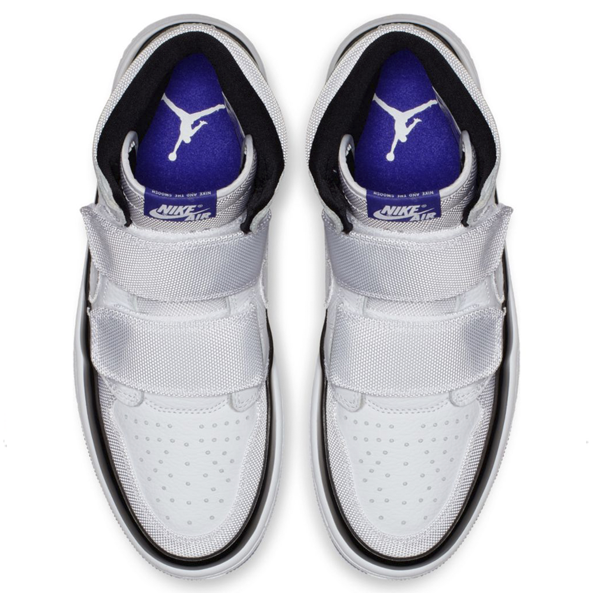 Jordan 1 double strap white sales