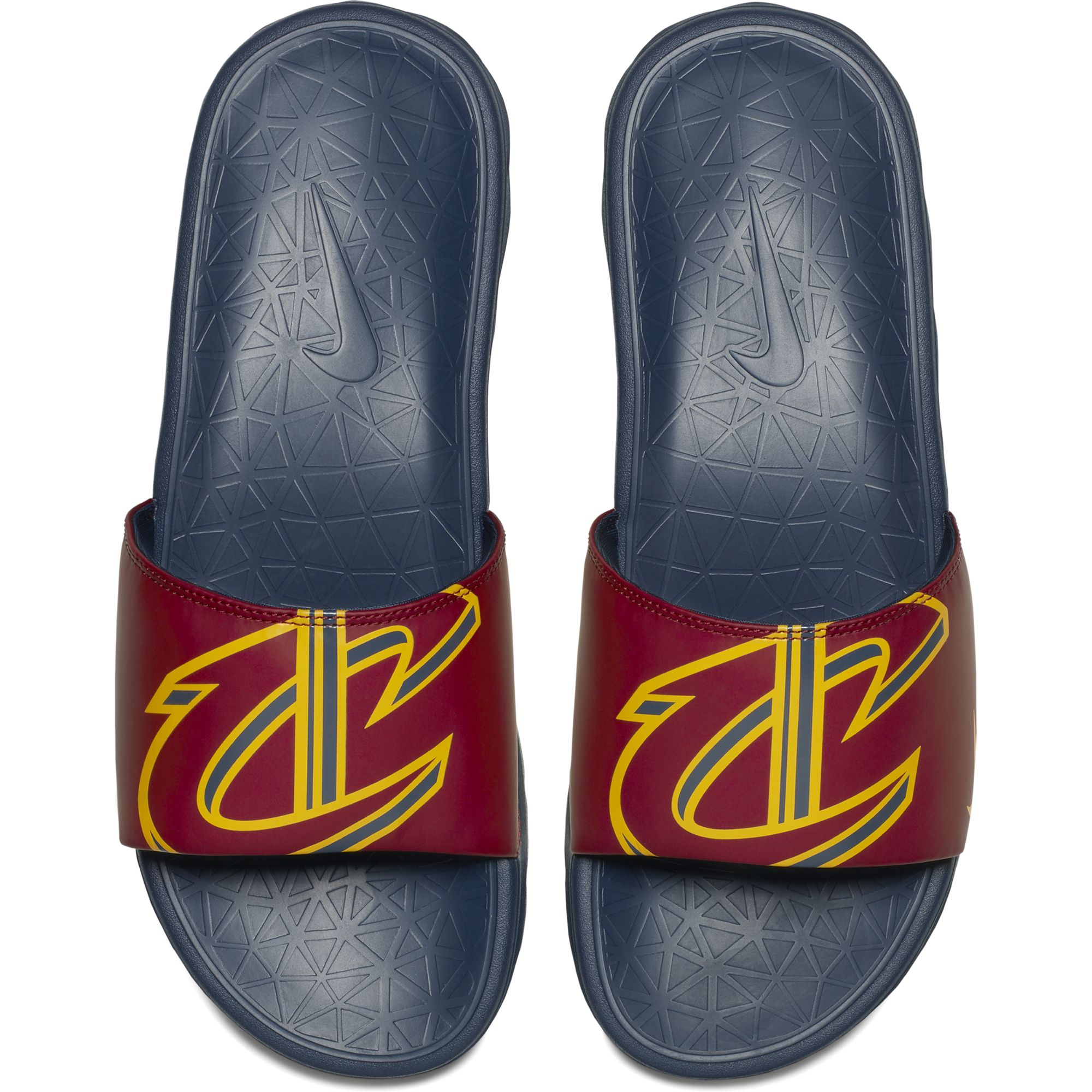 Nike Benassi Solarsoft NBA Cavs 917551 601