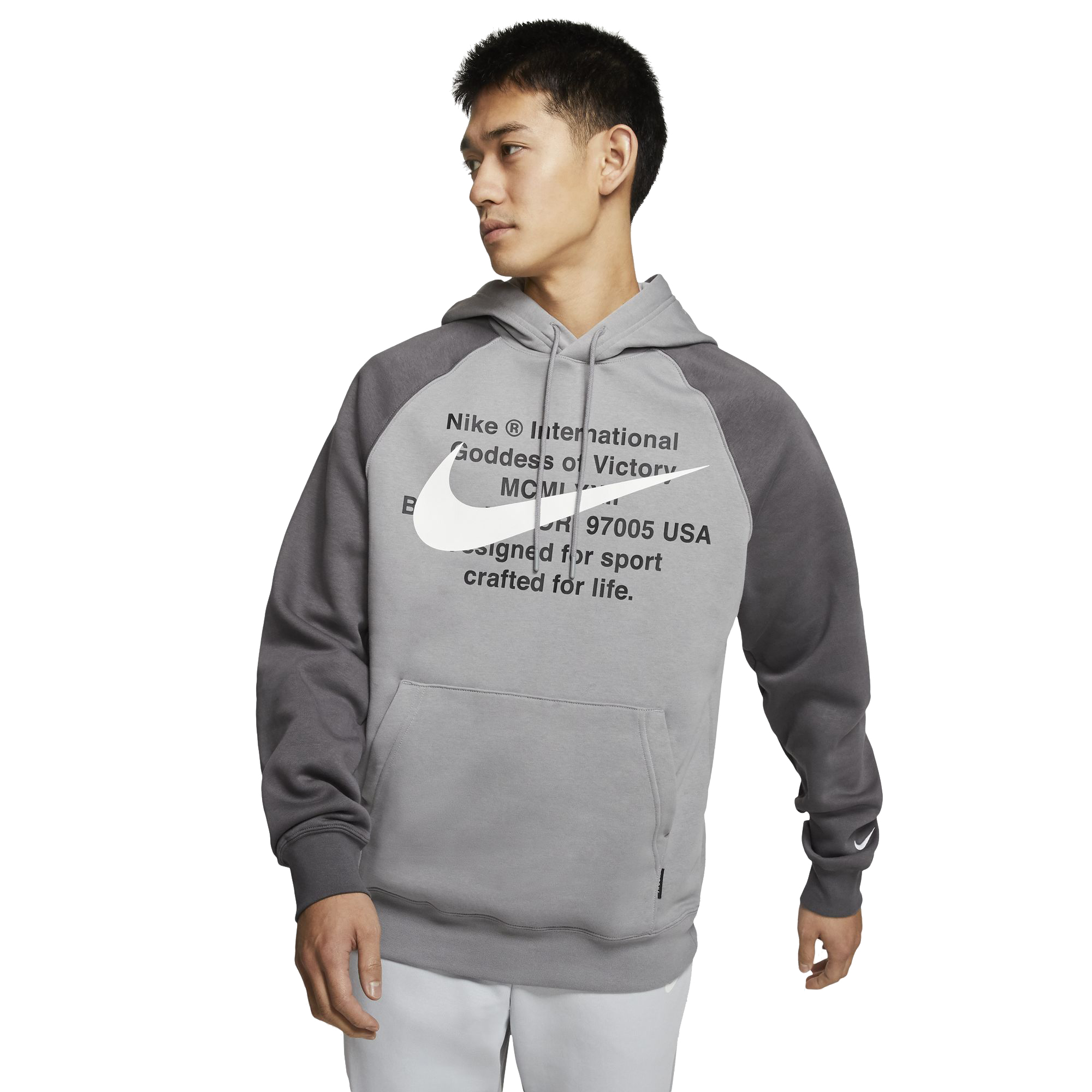 Купить Толстовка Nike Sportswear Swoosh | CJ4861-073 в Москве или заказать доставку на Slamdunk.su