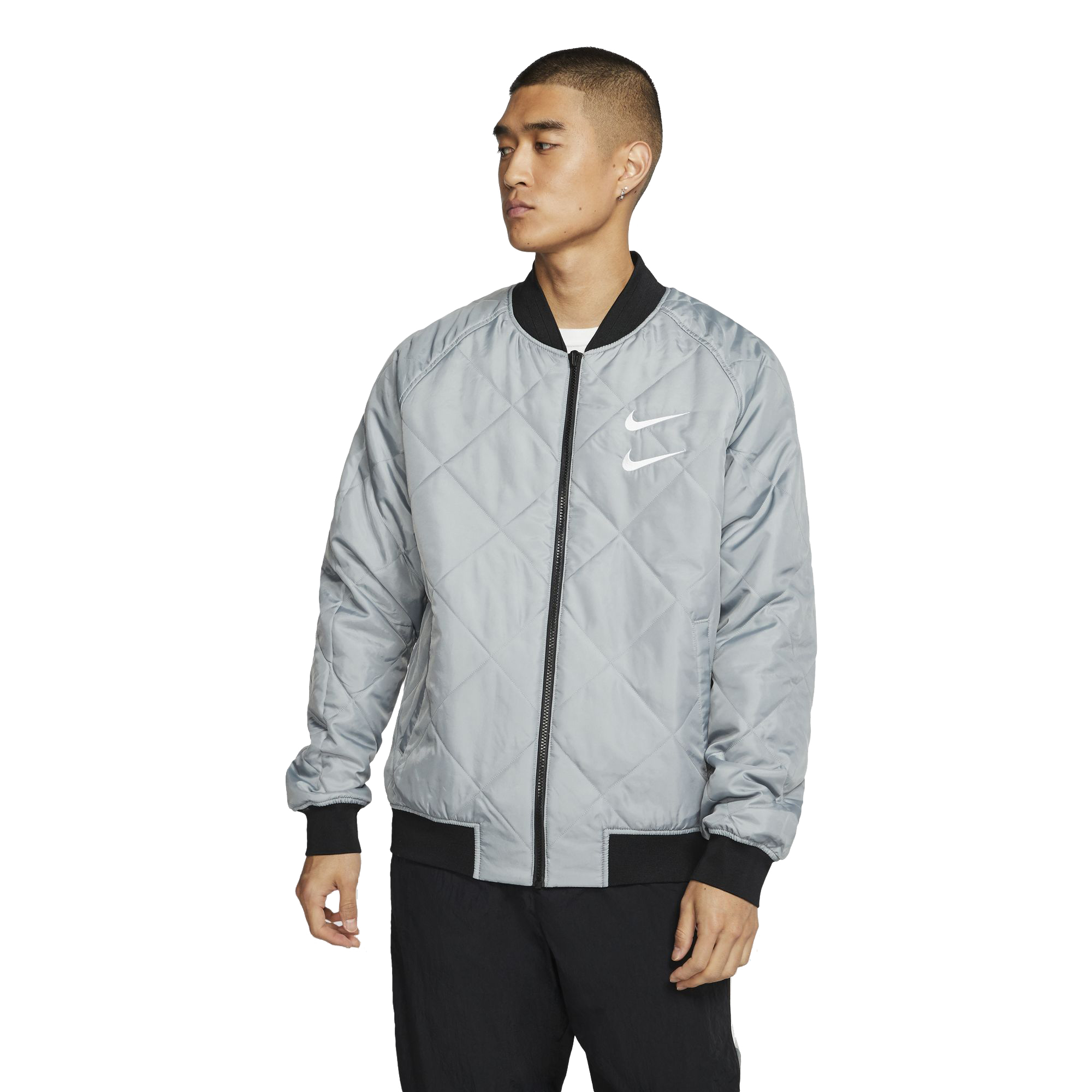 Купить Бомбер Nike Sportswear Swoosh | CJ4875-010 в Москве или заказать доставку на Slamdunk.su