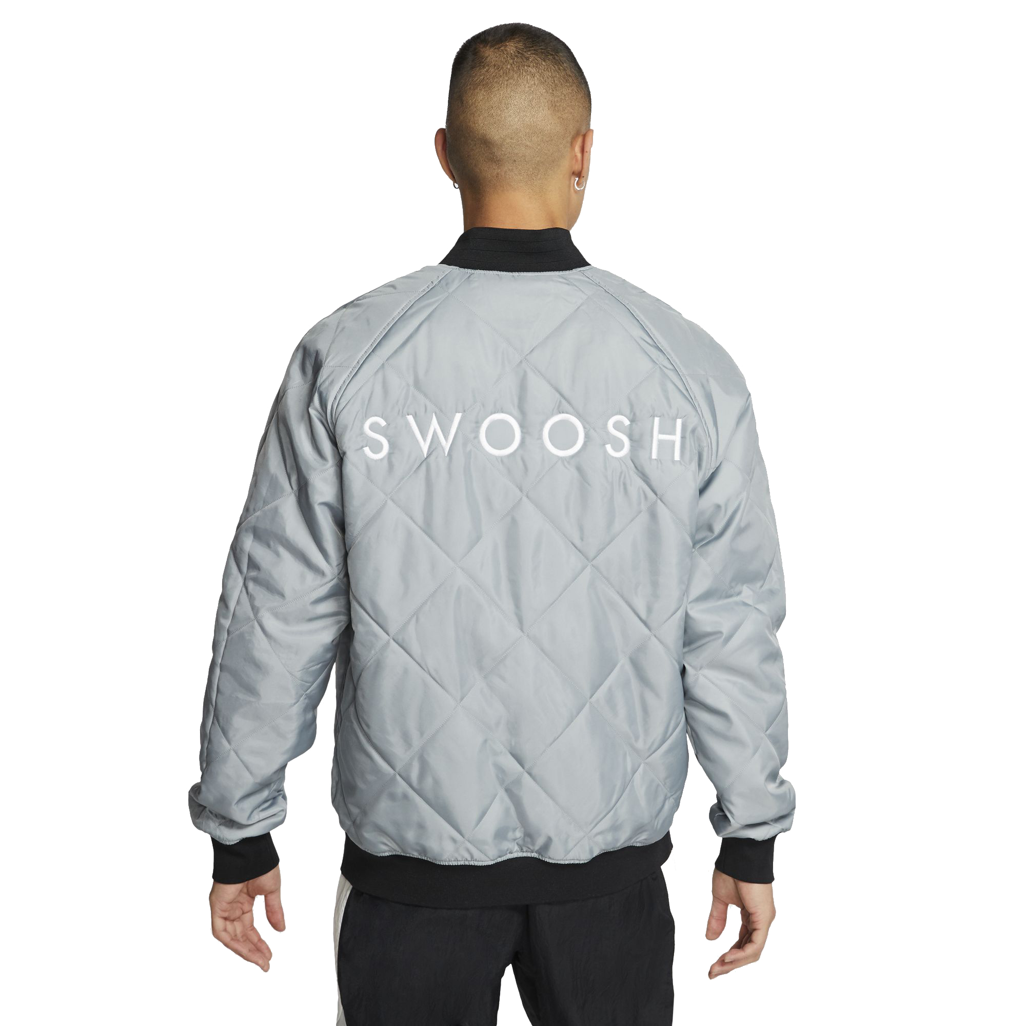 Купить Бомбер Nike Sportswear Swoosh | CJ4875-010 в Москве или заказать доставку на Slamdunk.su