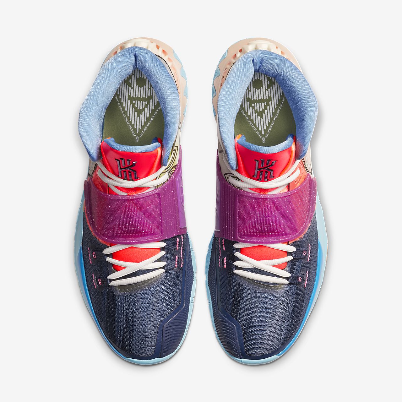 Купить Басктбольные кроссовки Kyrie 6 PRE HEAT  | CN9839-403 в Москве или заказать доставку на Slamdunk.su