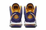 Баскетбольные кроссовки Nike LeBron VIII "Lakers" - картинка