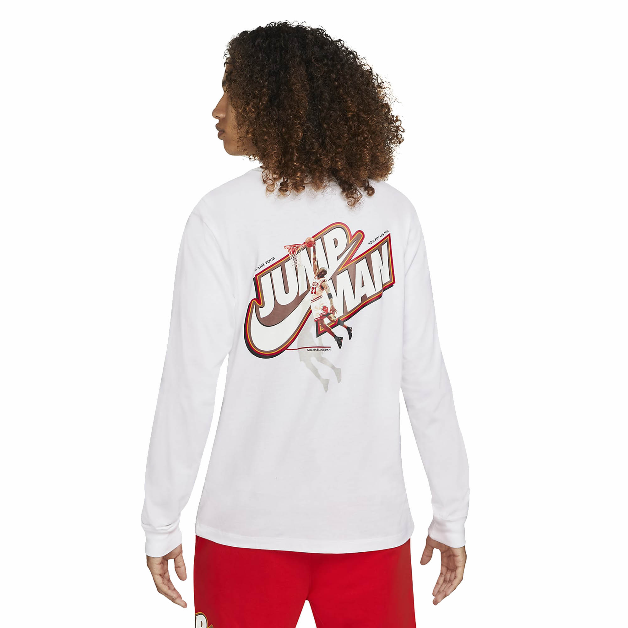 Купить Лонгслив Jordan Jumpman Men's Long-Sleeve T-Shirt | DC9775-100 в Москве или заказать доставку на Slamdunk.su