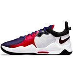 Баскетбольные кроссовки Nike PG 5"White University Red" | CW3143-101