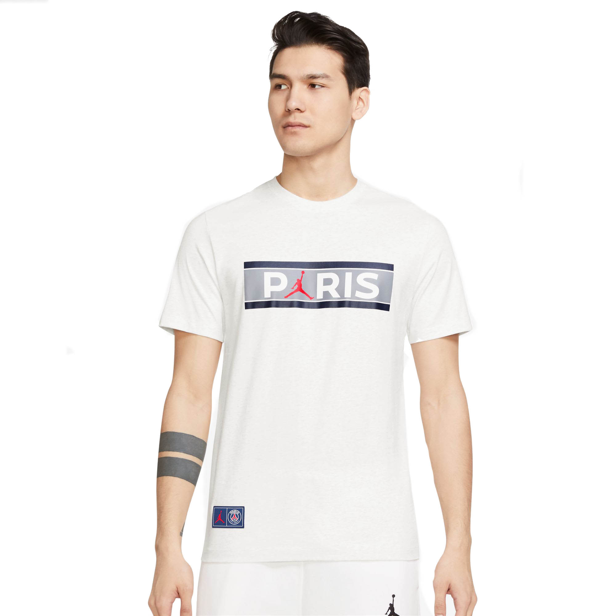 Купить Футболка Jordan Paris Saint-Germain Wordmark | DB6510-051 в Москве или заказать доставку на Slamdunk.su