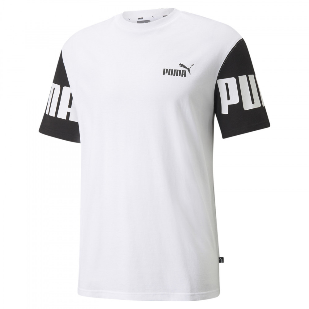 Купить Футболка Puma Power Colorblock Tee | 58942802 в Москве или заказать доставку на Slamdunk.su