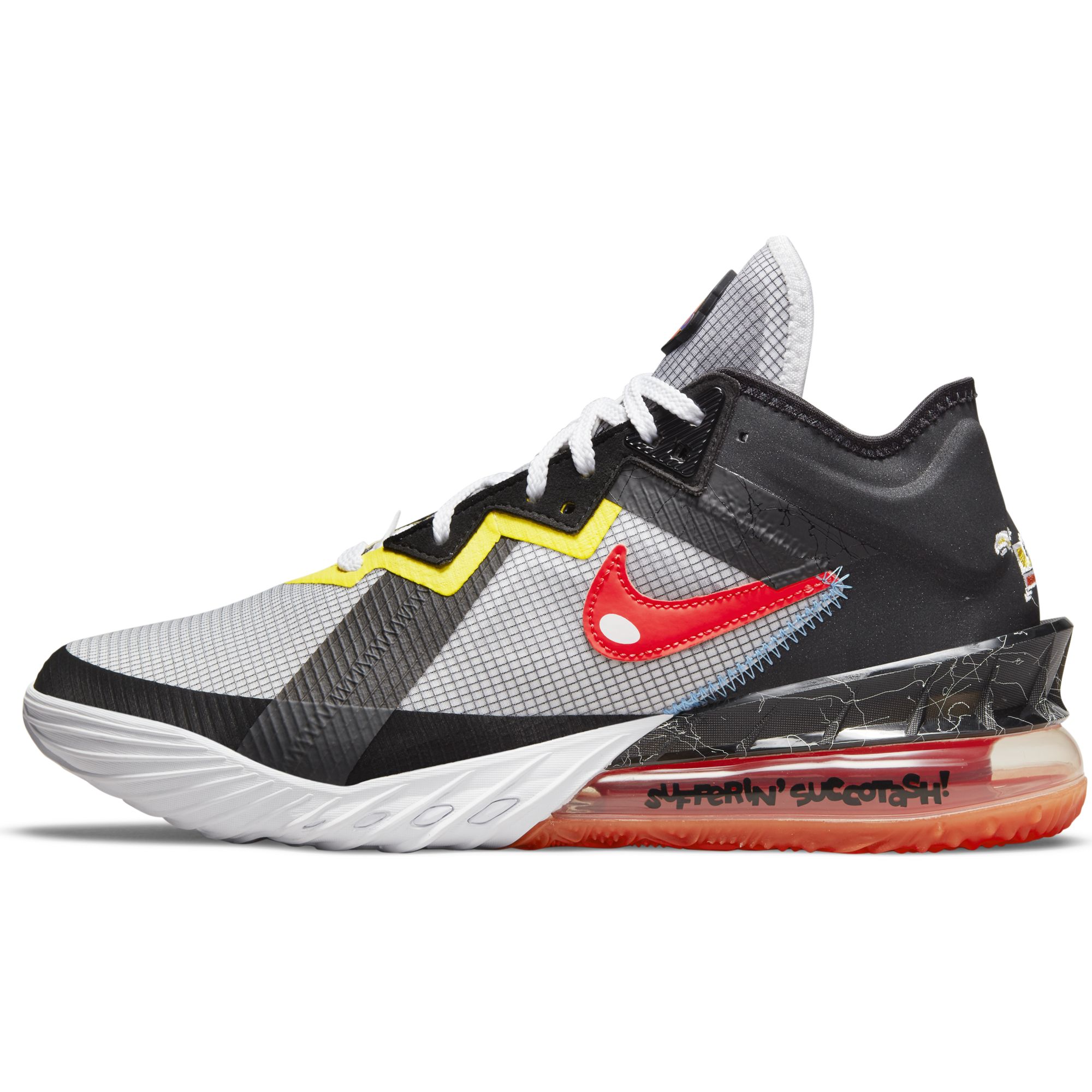 Купить Баскетбольные кроссовки LeBron 18 Low 'Sylvester vs Tweety' | CV7564-103 в Москве или заказать доставку на Slamdunk.su