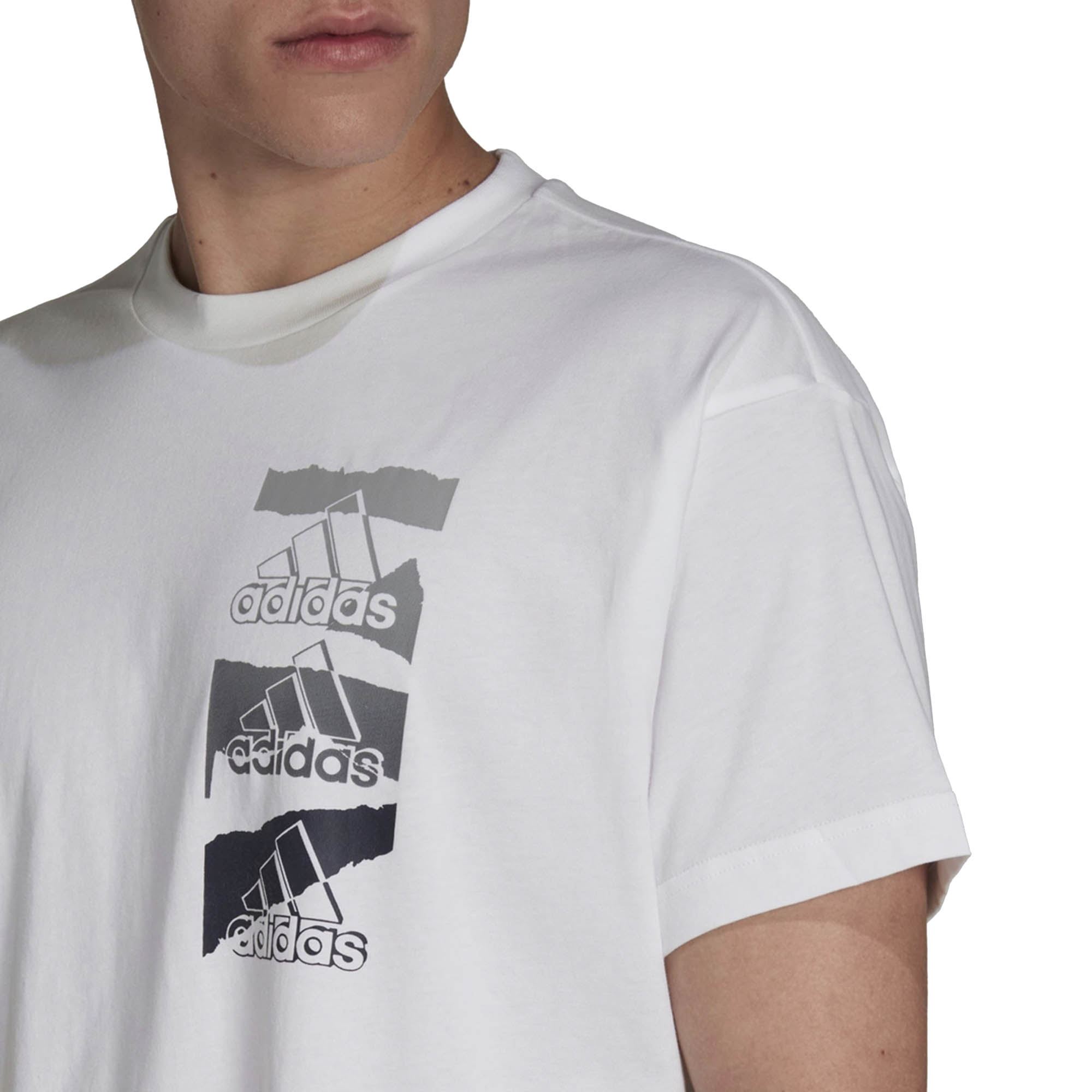 Купить Футболка Adidas Essentials Brandlove Single Jersey Tee   | HE4315 в Москве или заказать доставку на Slamdunk.su