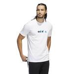Футболка Adidas Illustrative Badge of Sport Graphic Tee | HE4839