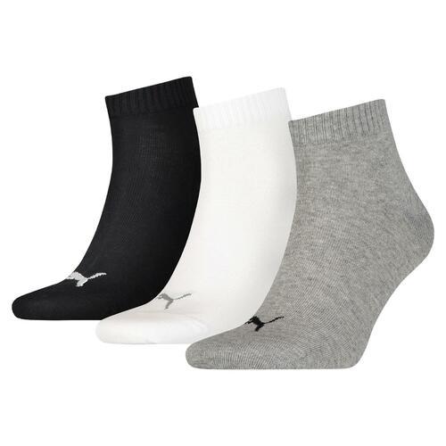 Носки Puma UNISEX QUARTER PLAIN 3P
