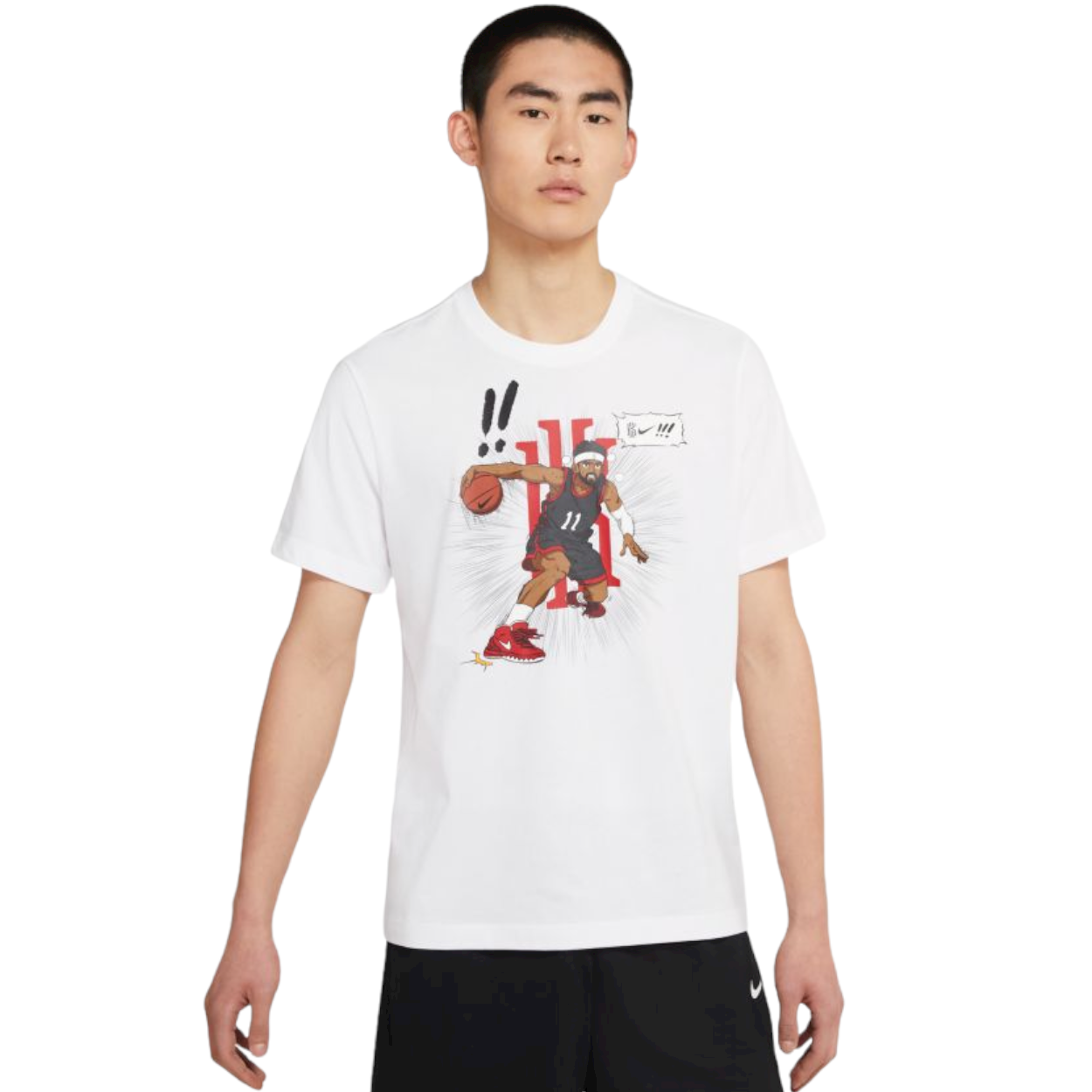 Купить Футболка Nike T-Shirt Kyrie Manga Logo | DD0779-100 в Москве или заказать доставку на Slamdunk.su