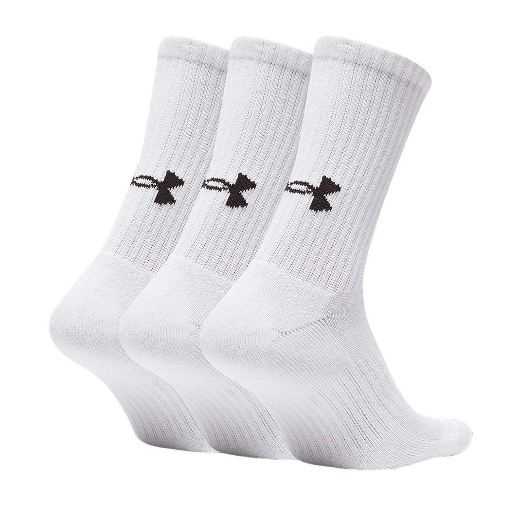 Купить Носки Under Armour Core Crew 3 Pack (3 пары) | 1358345-100 в Москве или заказать доставку на Slamdunk.su