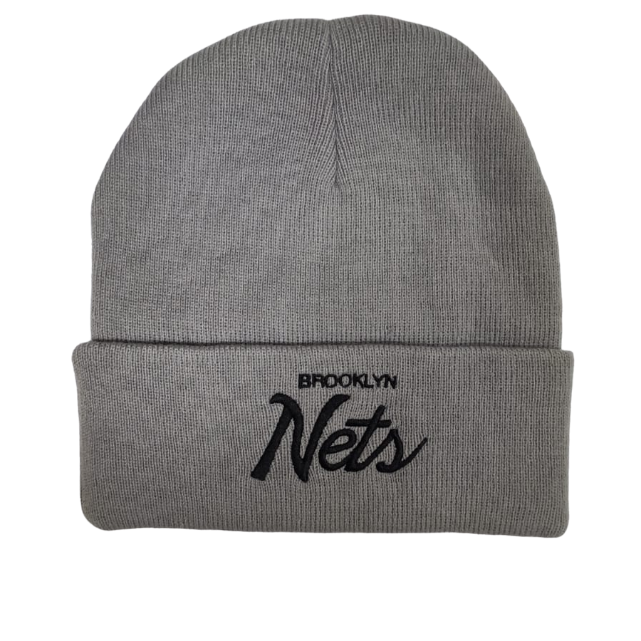 Купить Шапка Mitchell & Ness Brooklyn Nets | EU175-Brooklyn-GREY в Москве или заказать доставку на Slamdunk.su