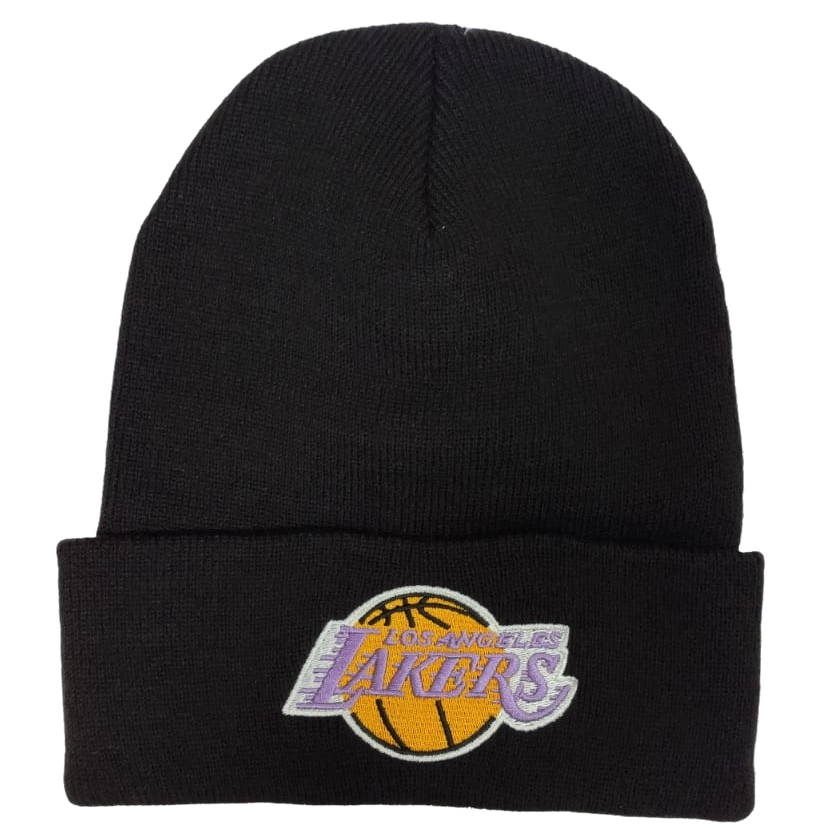 Купить Шапка Mitchell & Ness Los Angeles Lakers | KTCFFH21HW017-LALBLCK в Москве или заказать доставку на Slamdunk.su