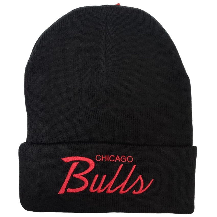 Купить Шапка Mitchell & Ness Chicago Bulls | EU175-Chicago-BLK в Москве или заказать доставку на Slamdunk.su