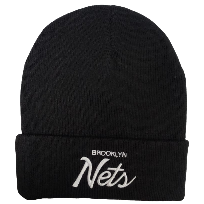 Купить Шапка Mitchell & Ness Brooklyn Nets | EU175-Brooklyn-BLK в Москве или заказать доставку на Slamdunk.su