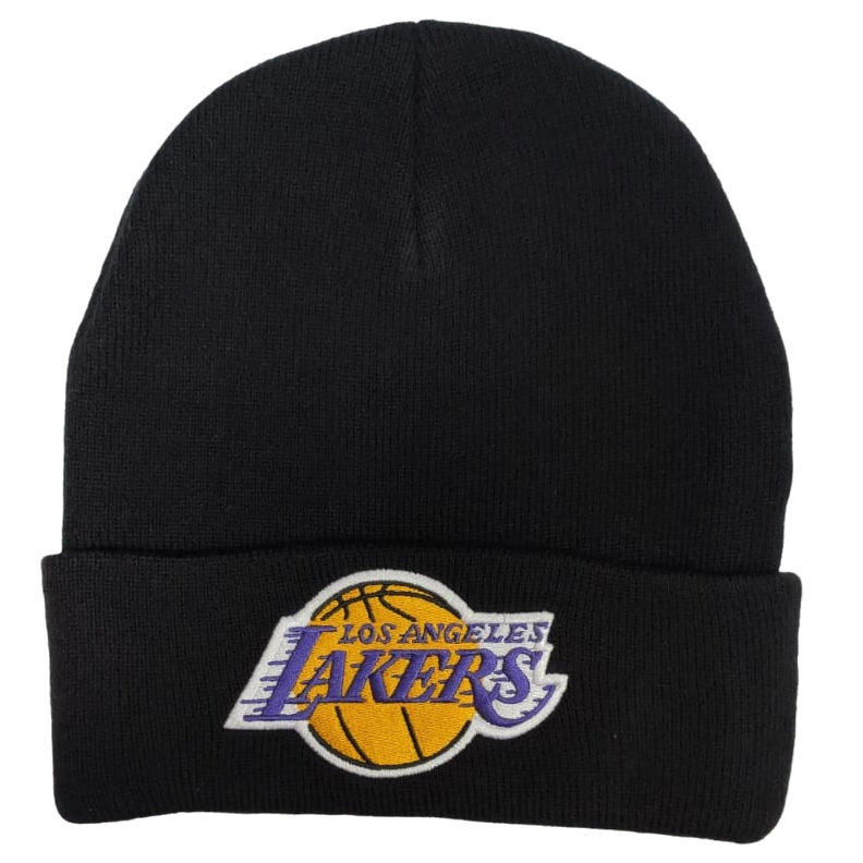 Купить Шапка Mitchell & Ness Los Angeles Lakers | EU175-Lakers-BLK в Москве или заказать доставку на Slamdunk.su