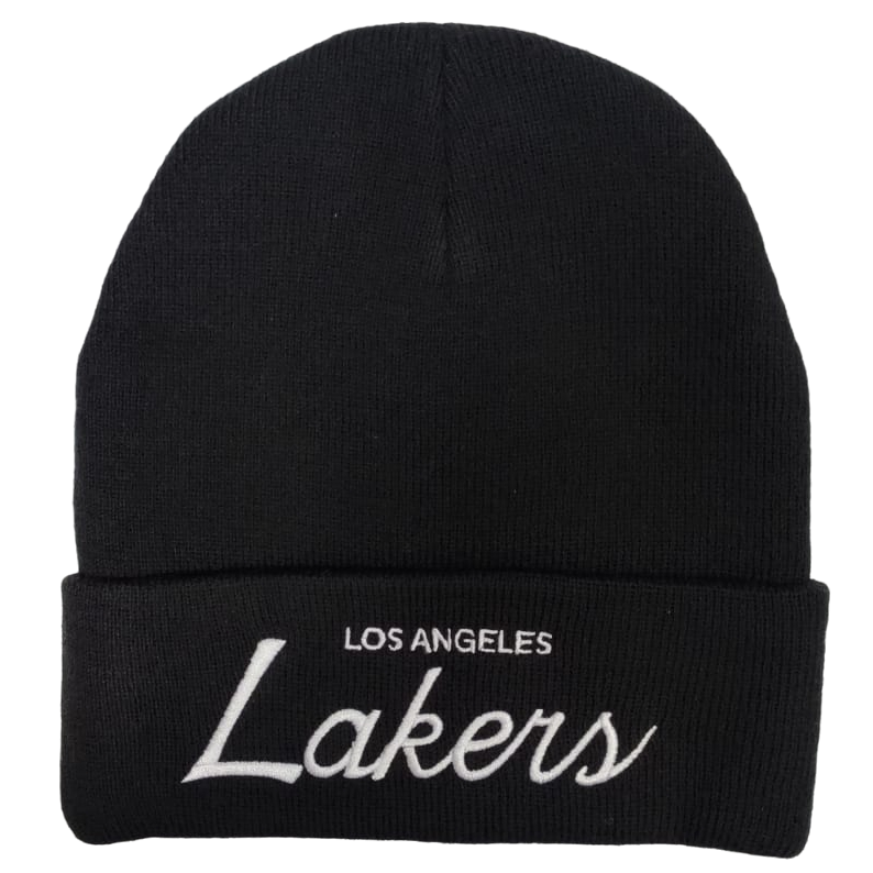 Купить Шапка Mitchell & Ness Los Angeles Lakers | EU175-Lakers-BLK в Москве или заказать доставку на Slamdunk.su