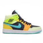 Кроссовки Air Jordan 1 Mid Multicolor | 554724-037