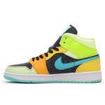 Кроссовки Air Jordan 1 Mid Multicolor | 554724-037