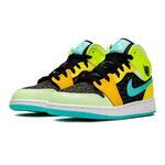 Кроссовки Air Jordan 1 Mid Multicolor | 554724-037