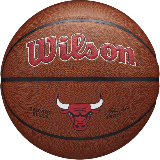 Баскетбольный мяч Wilson NBA Chicago Bulls - картинка