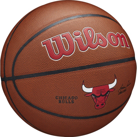 Купить Баскетбольный мяч Wilson NBA Chicago Bulls | WTB3100XBCHI в Москве или заказать доставку на Slamdunk.su