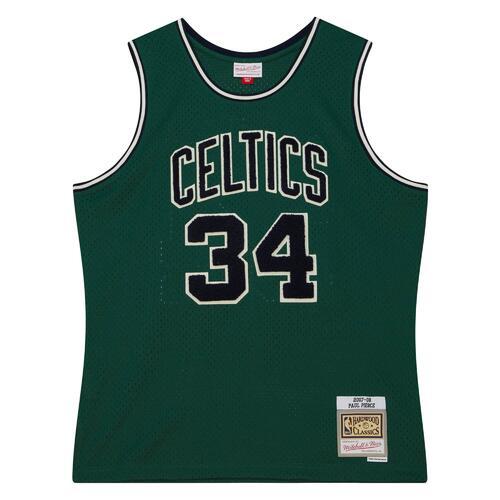 Джерси Mitchell & Ness Off Court Chenille Swingman Boston Celtics 2007-08 