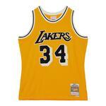 Джерси Mitchell & Ness Off Court Chenille Swingman Shaquille O'Neal Los Angeles Lakers 1996-97 | TFSM5882-LAL96SONYELL