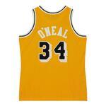 Джерси Mitchell & Ness Off Court Chenille Swingman Shaquille O'Neal Los Angeles Lakers 1996-97 | TFSM5882-LAL96SONYELL