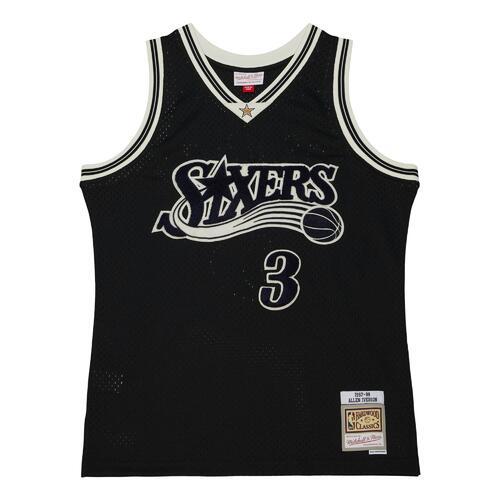 Джерси Mitchell & Ness Off Court Chenille Swingman Allen Iverson Philadelphia 76ers 2000-01