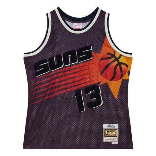 Джерси Mitchell & Ness Off Court Chenille Swingman Steve Nash Phoenix Suns 1996-97