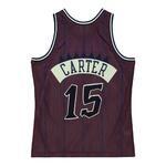 Джерси Mitchell & Ness Off Court Chenille Swingman Vince Carter Toronto Raptors 1998-99 | TFSM5882-TRA98VCAPURP