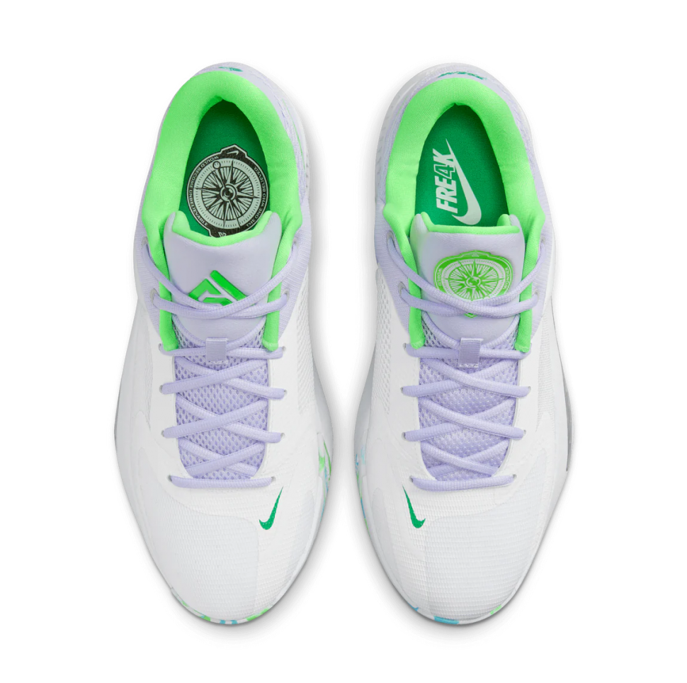Купить Баскетбольные кроссовки Nike Zoom Freak 4 EP | DJ6148-101 в Москве или заказать доставку на Slamdunk.su