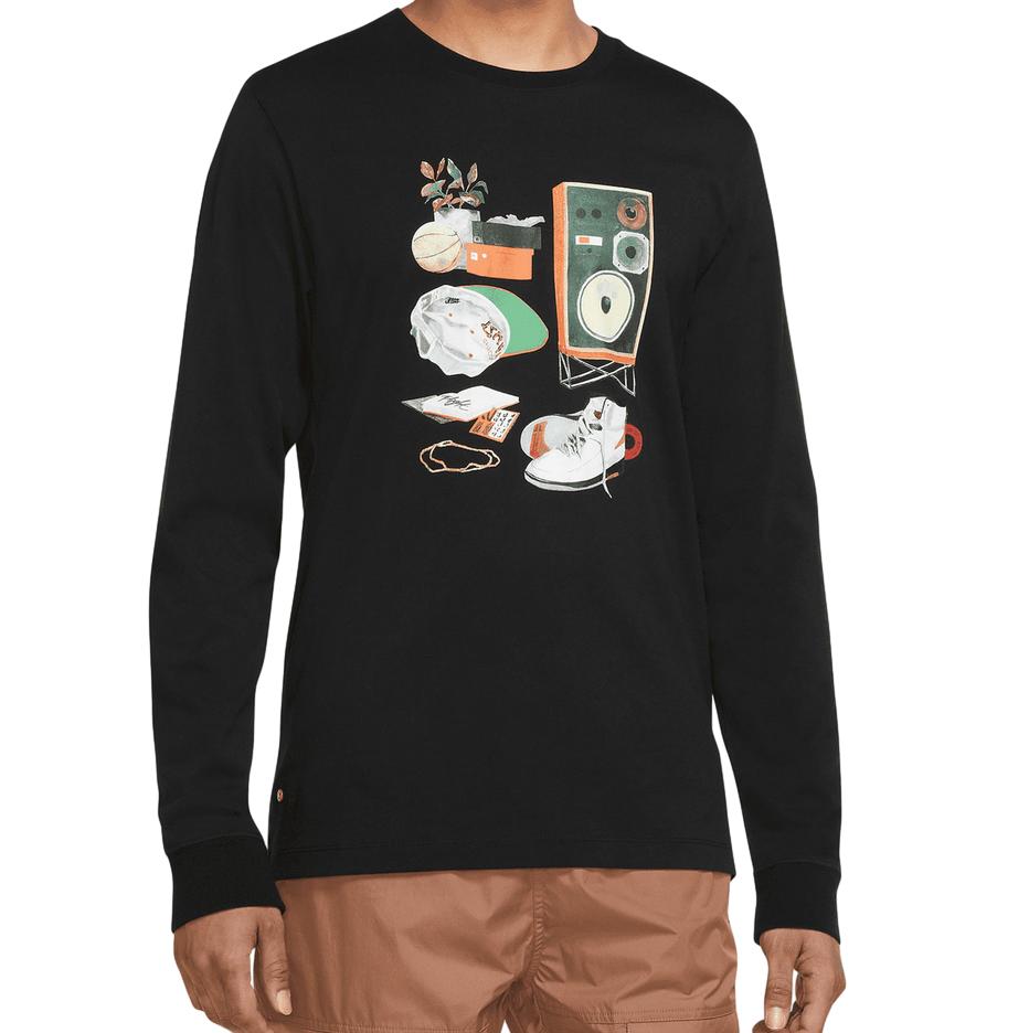 Купить Лонгслив Jordan Flight Artist Series Men's | DV1474-010 в Москве или заказать доставку на Slamdunk.su