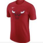 Футболка NBA Chicago Bulls Nike Team Logo - картинка