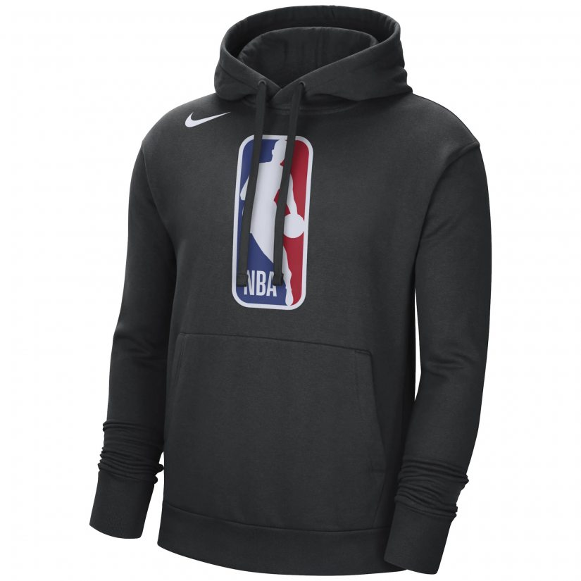 Купить Толстовка NBA Logo Fleece PO Hoodie | DN4777-010 в Москве или заказать доставку на Slamdunk.su