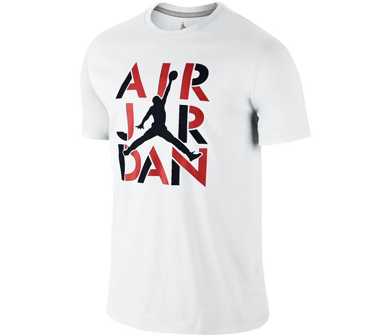 Купить Футболка Air Jordan Stencil Tee | 659158-100 в Москве или заказать доставку на Slamdunk.su