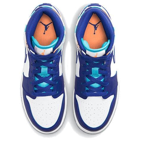 Купить Кроссовки Air Jordan 1 Mid GS | 555112-105 в Москве или заказать доставку на Slamdunk.su