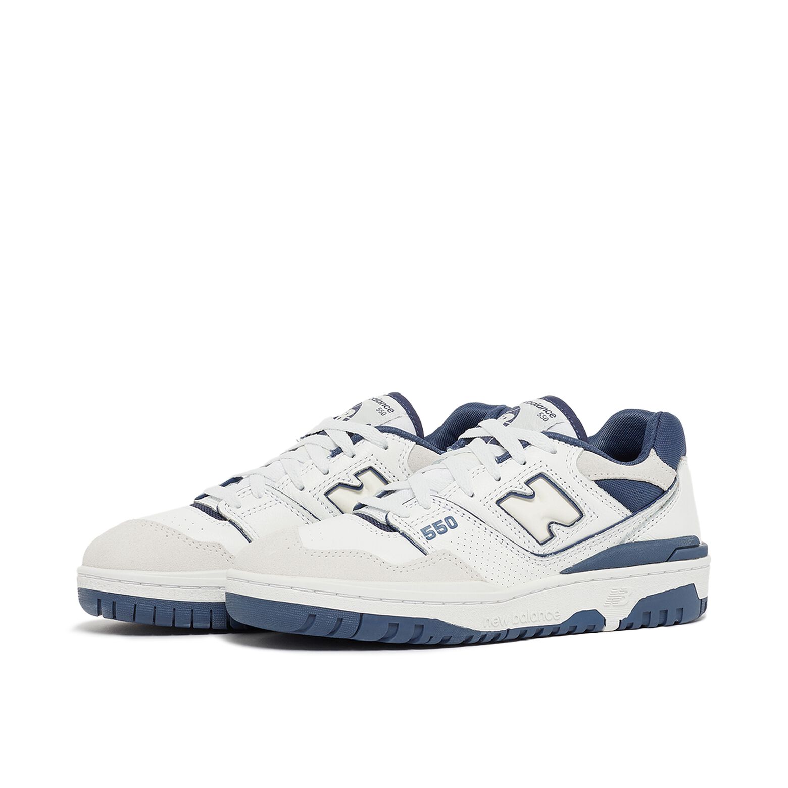 Купить Кроссовки New Balance NB 550 'White Vintage Indigo' | BB550STG в Москве или заказать доставку на Slamdunk.su