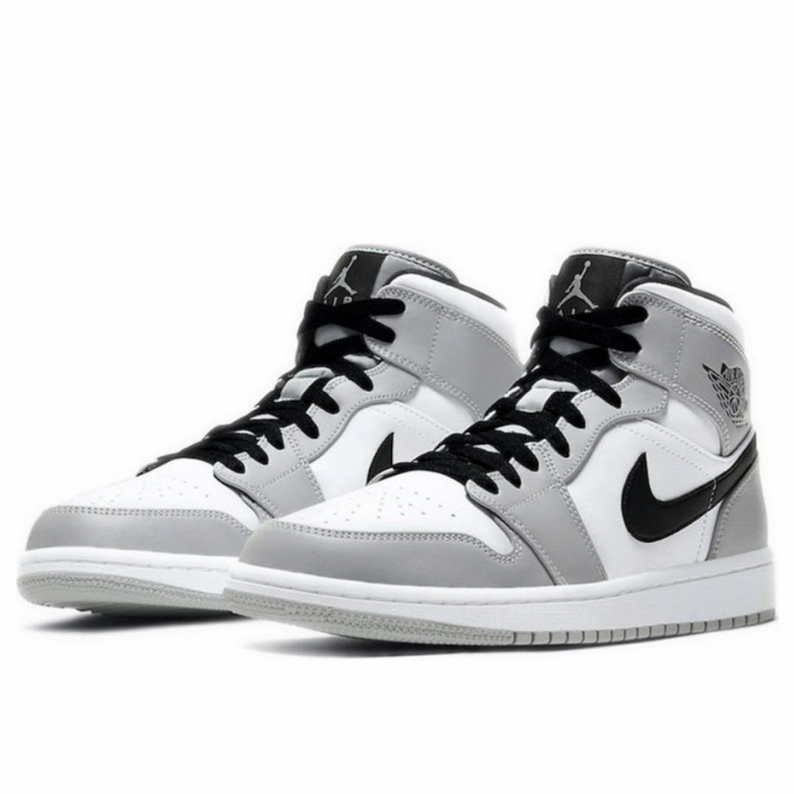 Купить  Кроссовки Air Jordan 1 Mid | 554724-092 в Москве или заказать доставку на Slamdunk.su